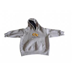 Vintage Georgia Tech Yellow Jackets Infant Hoodie, Red Oak, Size 12M